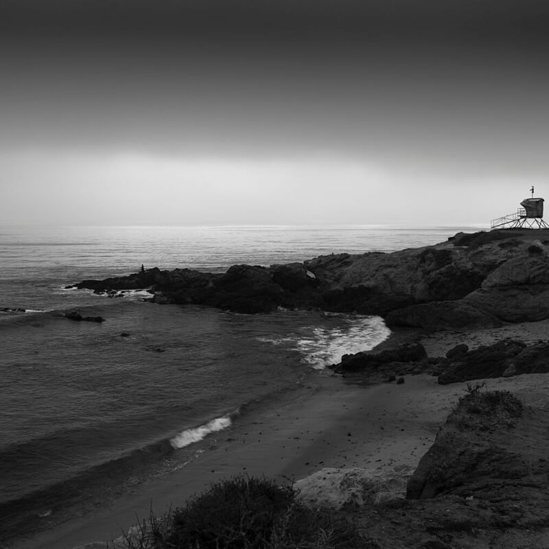 Lifeguard Tower BW