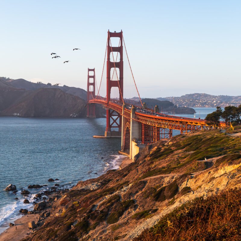 Golden Gate Bridge Sunset