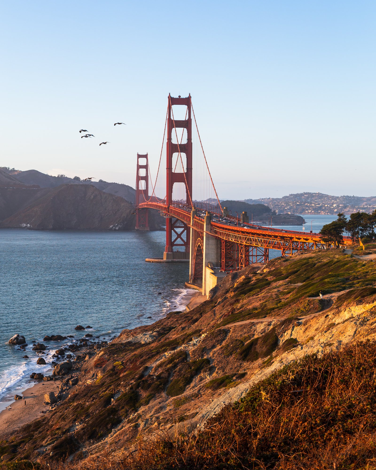 Golden Gate Bridge Sunset